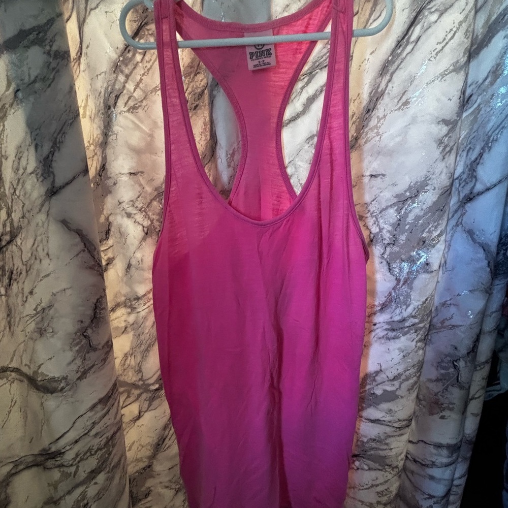 Victoria's Secret Bright Pink Tank Top
